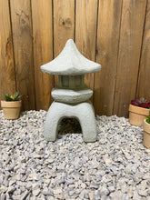 1pc pagoda, Concrete indoor/ outdoor statue, zen garden, spiritual statue