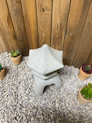 1pc pagoda, Concrete indoor/ outdoor statue, zen garden, spiritual statue